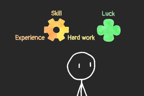 Is Success Luck or Hard Work?